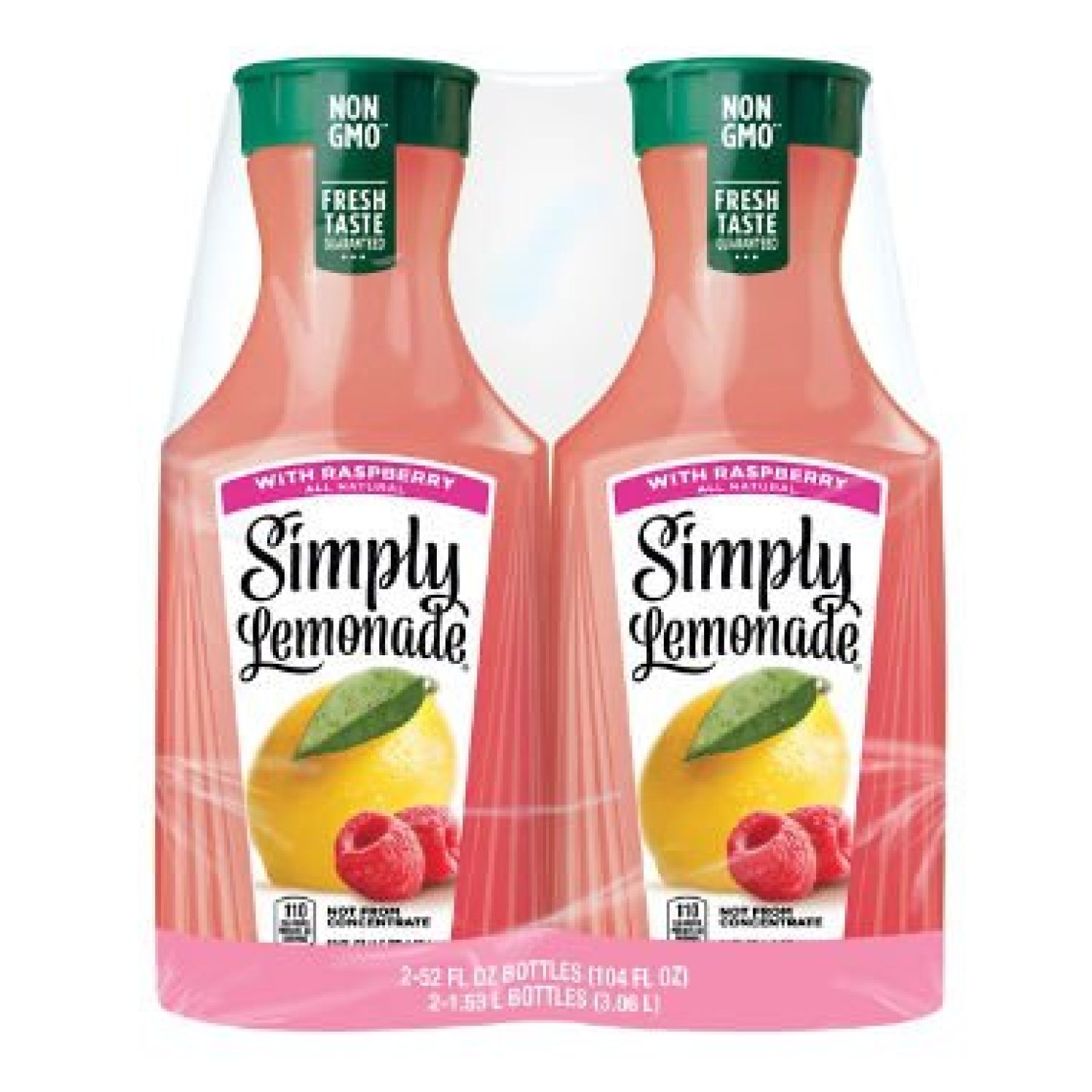 Simply Raspberry Simply Lemonade With Raspberry (52 fl. oz., 2 pk.) AS | Walmart en línea