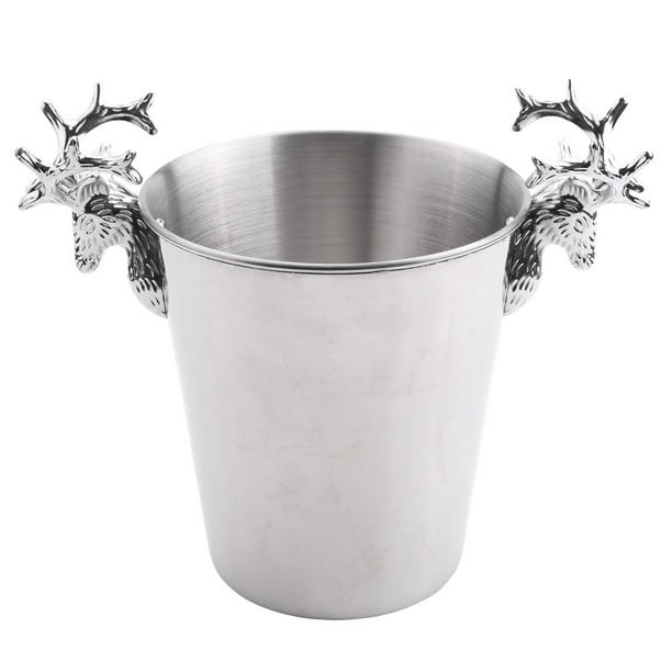 Stainless steel wine bucket discount