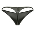 thumbnail image 3 of Xtremen Fashion Underwear 91238 Microfiber Thongs Color Green Size L, 3 of 5
