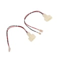 thumbnail image 3 of Conector de arnés de altavoz, par de conectores de arnés de altavoz de amplificador de potencia de automóvil Adaptador de arnés de altavoz Aspecto llamativo, 3 of 9