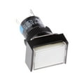 thumbnail image 3 of Interruptor de botón pulsador momentáneo de 24 V CC Cola Blanco, 3 of 8