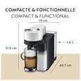 thumbnail image 4 of Machine à café et espresso Nespresso Vertuo Lattissima de De'Longhi, Blanc, 4 of 8