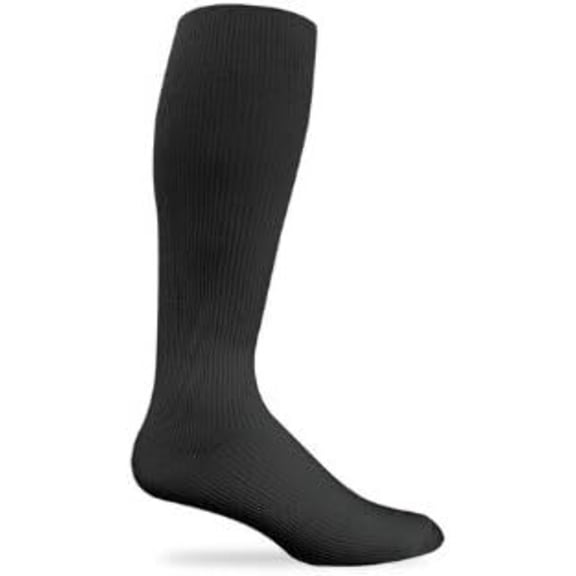 Therassage Black Full Support Knee High Socks
