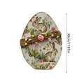 thumbnail image 3 of Binwennn Cute Rabbit Easter Egg Wooden Ornament Easter Decoration Sparkling Spring Atmosphere Suitable For Home And In The To ! Ds9 Ornament Neutral Ornament Set Christmas Decorations Trees, 3 of 5