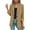 Brown, variant on TJAZFJPA Black Suit Jacket Women Business Casual Open Front Long Sleeve Work Office Lapel Collar Buttons Coats Womens Coats Corduroy Jacket Women
