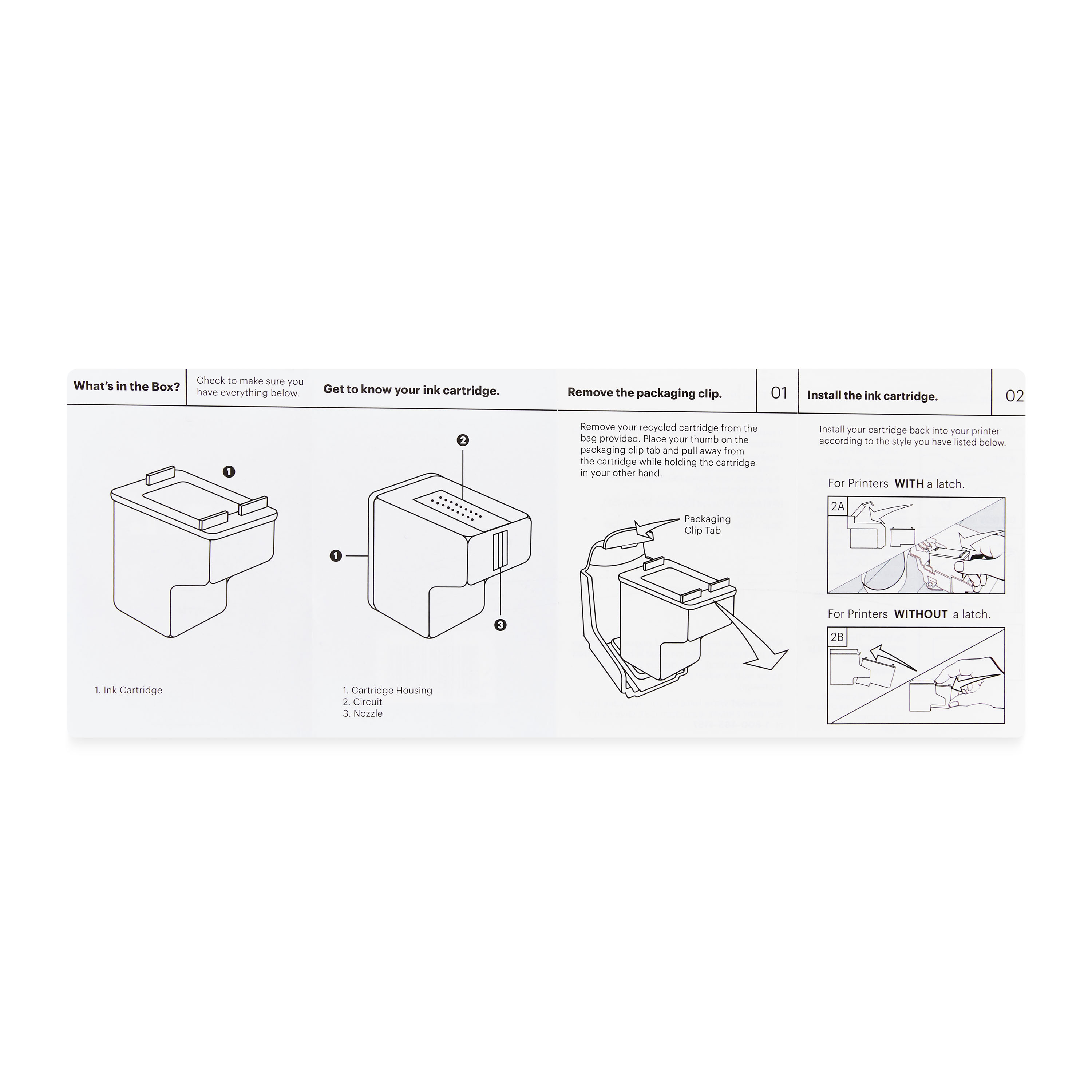 Remanufactured onn Ink Cartridge, HP 63XL, Black