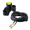 thumbnail image 6 of 12V Yellow Motorcycle CNC Engine Stop Start Kill Switch for 22mm Handlebar, 6 of 8