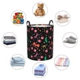 thumbnail image 6 of Haiem Disco Mirror Ball Laundry Basket, Laundry Hamper, Collapsible Laundry Baskets, Dirty Clothes Hamper, Waterproof with Handles for College Dorm, Family-Medium, 6 of 8