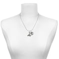 thumbnail image 2 of Delight Jewelry Silver-tone Antiqued Lighthouse - Silvertone Senior Mom Class of 2026 Dome Necklace, 18", 2 of 5