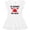 AA-White, variant on Inktastic Godson Gifts My Godfather Loves Me Girls Baby Dress