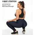 thumbnail image 5 of QRIC Yoga Pants for Women Scrunch Butt Lifting Workout Leggings for Women Tummy Control High Waisted Yoga Pants - Tik Tok Textured Slimming Leggings, 5 of 6