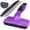 Purple, variant on Self-Cleaning Slicker Brush for Dog & Cat,with Comb Kit,Shedding and dematting comb for Grooming long & short hair and large & small dogs and cats, Purple