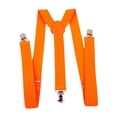 thumbnail image 2 of Fashion British Style Solid Color Y-Shaped Suspenders for Women, Adjustable Elastic Band with Metal Clip On Braces, 2 of 4