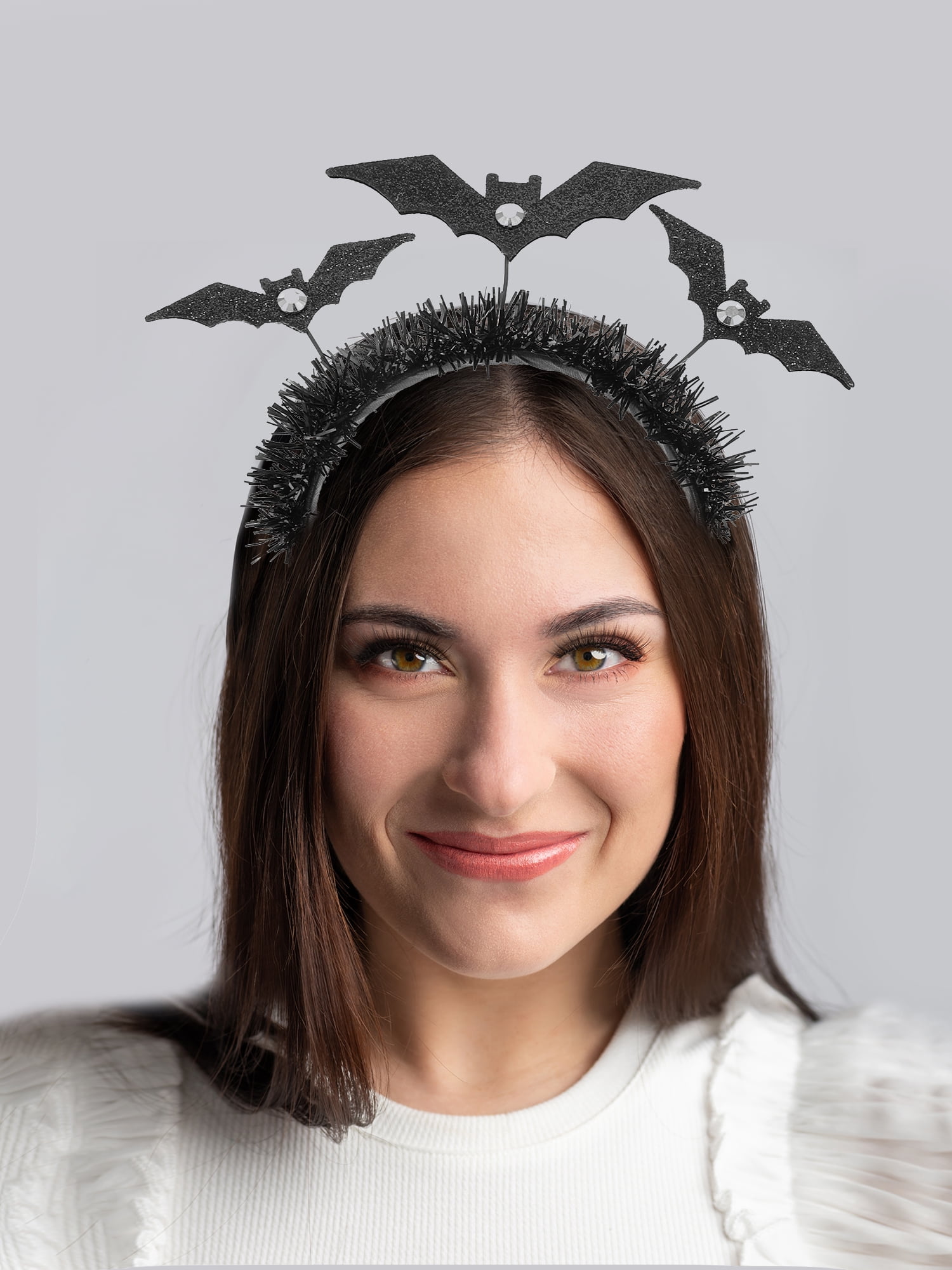 Way to Celebrate Halloween "Batty" Headband and Temporary Tattoo Set, 2 Pieces