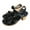 Black, variant on AnuYalue Chunky Heels for Women Strappy Sandals Open Toe Block Heeled Sandals with Ankle Strap Summer Dress Shoes