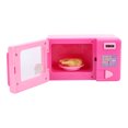 thumbnail image 4 of XYCCA Qualité Enfants Enfant Simulation Lumière Mini Four à Micro-Ondes Électrique Petit Appareil ToyMicrowave Oven 3521-8 Rose-0820, 4 of 5