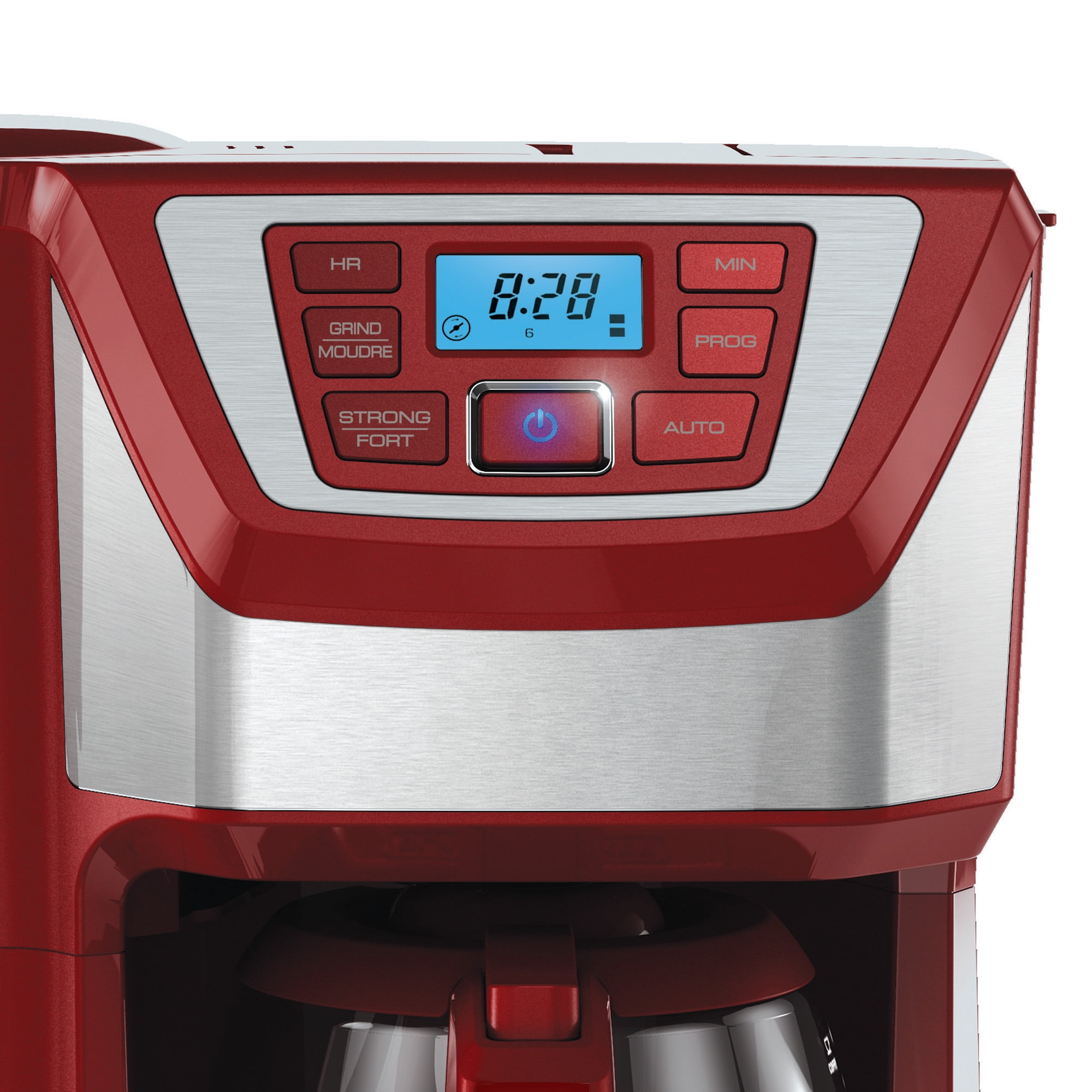 HOW TO PROGRAM AUTO START Black + Decker 12 Cup Mill & Brew Coffee Maker  CM5000 SET Time 