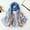 Blue, variant on Weikingp Clearance! Silk Scarf, Scarfs for Women Lightweight Print Floral Pattern Scarf Shawl Fashion Scarves Shawls And Wraps for Spring, Blue