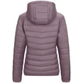 thumbnail image 7 of Winter Saving Womens Plus Size Puffer Jacket Puffer Jacket Long Sleeve Hooded Zip Up Quilted Lightweight Down Coat Tops Winter With Pockets, 7 of 7