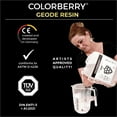 thumbnail image 2 of Colorberry Geode Resin - 2000 ml, Bottle, 2 of 5