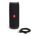 thumbnail image 2 of Open Box JBL Portable Bluetooth Speaker with Waterproof, Black, JBLFLIP5BLKAM-B, 2 of 6