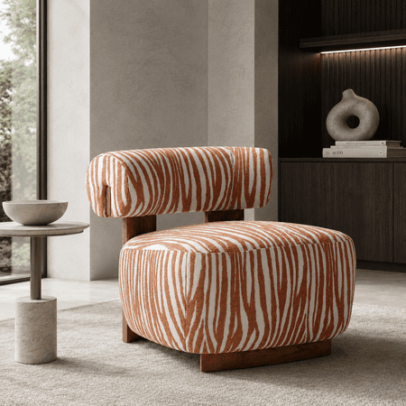 aenkyo zebra stripe chenille accent product