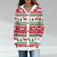 thumbnail image 1 of LOVZFMLL Cardigan pour Femmes Décontracté de Noël Imprimé Cardigan Tricoté Veste à Boutons Manteau, 1 of 6