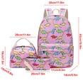 thumbnail image 2 of PVCS Lightweight Preschool Backpack for Boys and Girls Dinosaur Pencil Bag Lunch Box, 2 of 7