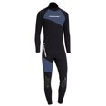 thumbnail image 3 of Traje de neopreno de 1,5 mm Cola Traje de buceo de manga larga Viento Gris s, 3 of 8