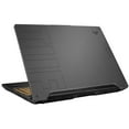 thumbnail image 6 of ASUS TUF A15 Gaming Laptop, 15.6" 144Hz FHD Display, AMD Ryzen 9 5900HX Upto 4.6GHz, 16GB RAM, 1TB NVMe SSD, NVIDIA GeForce RTX 3060, HDMI, DisplayPort via USB-C, Wi-Fi, Bluetooth, Windows 11 Pro, 6 of 6