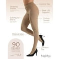 thumbnail image 3 of Women's MeMoi MO-892 FirmFit Control Top Tights (Bambi L/XL), 3 of 12