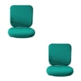 thumbnail image 2 of Guardoinrt Soft and Breathable Swivel Chair Cover Seating Experience Dark Green Backrest + Cushion Cover 2Set, 2 of 6