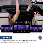 Dmzosmd 9 For Toyota Corolla 2009-2013 Android Car Stereo Radio 2GB+32GB GPS Navigation, Bluetooth, WiFi, CarPlay & Android Auto