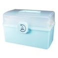 thumbnail image 1 of Apeya Storage Box Organizer-Compartment Childproof Style For Home & Journey Use,Large Capacity Multi-Layer Medicine Box, 1 of 2