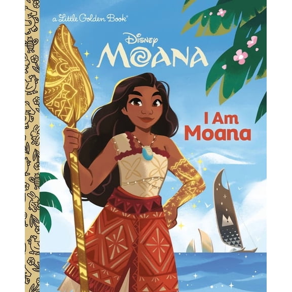 Little Golden Book I Am Moana (Disney), (Hardcover)