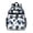 Blue Gold Hexagon, variant on Blue Marble Gold Wave Pattern Backpack for School,Cute School Bag,Schoolbag with Adjustable Shoulder Straps & Padded Back,15.25"x11.5"x5.25"