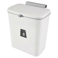 thumbnail image 1 of Kitchen Compost Bin for Counter Top or Under Sink, Hanging Small Trash Can with Lid,Mountable Indoor, 1 of 5
