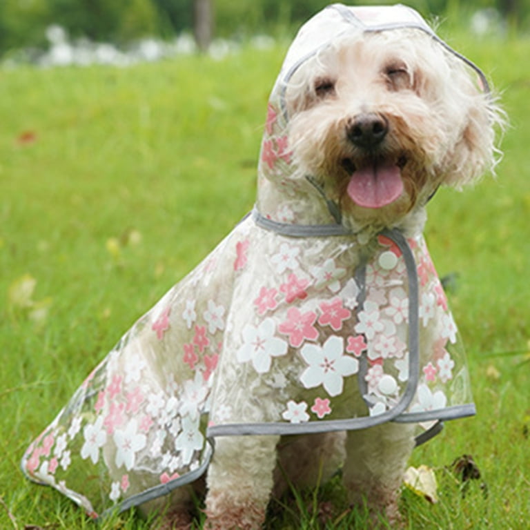 Raincoats for hotsell dogs walmart