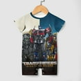 thumbnail image 4 of Transformers Baby Boy Girl Short Sleeve Rompers Bodysuit One Piece Jumpsuit Summer Outfit, 4 of 7