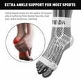 thumbnail image 7 of AVIDDA Ankle Brace for Men Women Pair Plantar Fasciitis Socks with Arch Support Compression Ankle Support Foot Sleeve for Achilles Tendon Support Swelling Eases Heel Pain Relief, 7 of 7