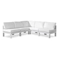 thumbnail image 1 of Meridian Furniture Nizuc White Outdoor Patio Modular Sectional, 1 of 9