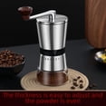 thumbnail image 1 of Elegant Vintage Manual Coffee Grinder with Ceramic Burr - Detachable, Portable Design for Coarse to Fine Grinding, Durable Construction Preserves Aroma, Easy to Clean & Control, Ideal for Coffee, 1 of 5