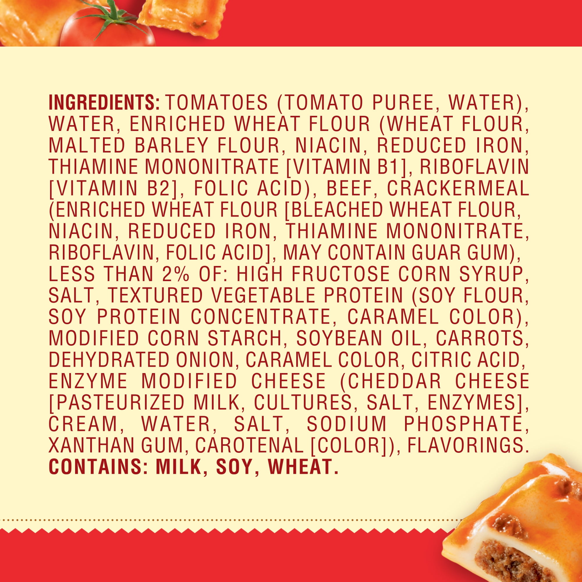 (12 pack) Chef Boyardee Beef Ravioli in Pasta Sauce, Ready-to-Eat Meal, 40 oz. Can
