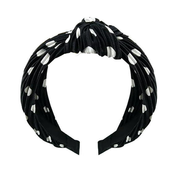 BKQCNKM Headbands for Women Headband for Washing Face Fashion Velvet Bow Knot Hairband Women Hair Head Hoop Sweet Girls Hair Headband Headbands, Black One Size