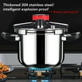 thumbnail image 4 of Stainless Steel Pressure Cooker, Multi Functional Explosion Proof Pressure Cooker Household 304 Stainless Steel Pressure Cooker Large Pressure Cooker, 4 of 8