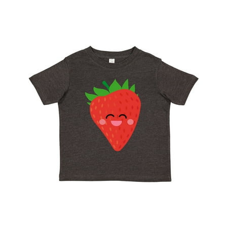 

Inktastic Strawberry Kawaii Gift Toddler Boy or Toddler Girl T-Shirt