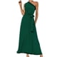 thumbnail image 1 of Vestido de mujer Sexy Un hombro Sólido Volantes Casual Vestido largo Fridja hjkh3541, 1 of 8