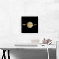 thumbnail image 2 of ARTCANVAS Planet Saturn Sixth Planet From the Sun Canvas Art Print - Size: 12" x 12" (0.75" Deep), 2 of 9