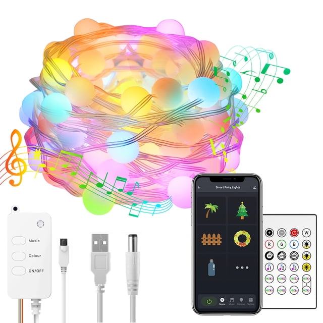 Guirlande Lumineuse Intelligente USB BT Globe 16 Millions