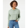thumbnail image 5 of Independent Trading Co. Womens Lightweight Crop Hooded Sweatshirt, 5 of 5